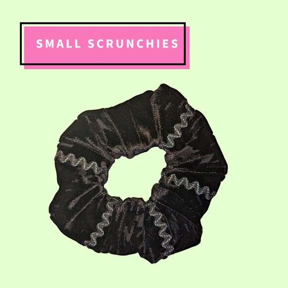Set of Three Scrunchies Hand Crafted - Picture 4 of 4